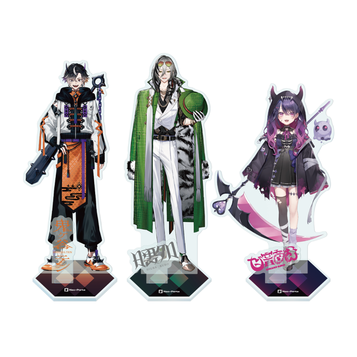 日裏クロ ネオポルテ デビュー記念 アクリルスタンド 缶バッジ 6期生】 デビュー記念 アクリルスタンド – Neo-Porte