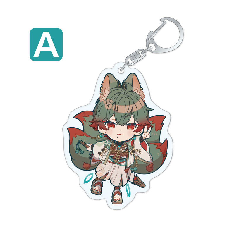 【八神ツクモ】 2024誕生日　SDアクリルキーホルダー