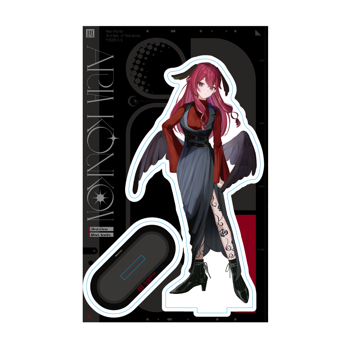 3期生】 2周年記念 アクリルスタンド – Neo-Porte(ネオポルテ 3期生】 2周年記念 アクリルスタンド – Neo-Porte(ネオポルテ
