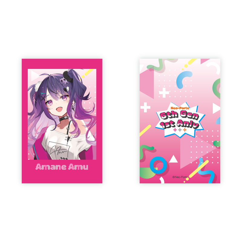 6期生】 1周年記念 ランダムフォト風カード – Neo-Porte(ネオポルテ 6期生】 1周年記念 ランダムフォト風カード – Neo-Porte(ネオポルテ