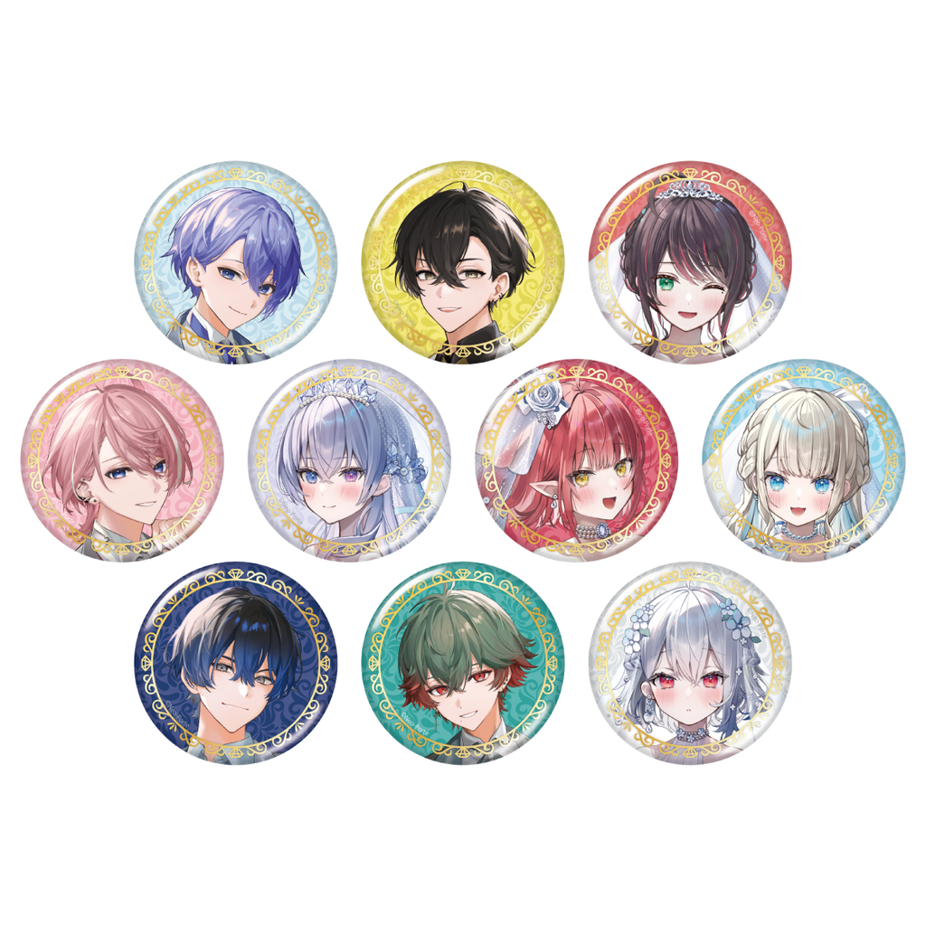 しゃるろ ジューンブライドイラスト SD クロノヴァ 缶バッジ 10
