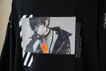 【或世イヌ】 2024誕生日　天竺アップリケ付きビッグシルエットロングTシャツ
