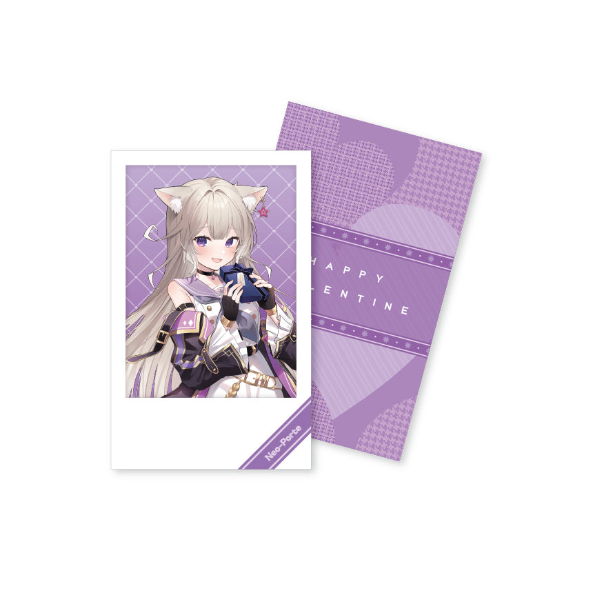 Valentine party 2022 チェキ風カード 初音ミク 美品 鏡音リン チェキ風カード 姐川 Valentine Party 2022