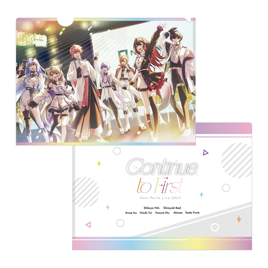 Continue to First】クリアファイル – Neo-Porte（ネオポルテ