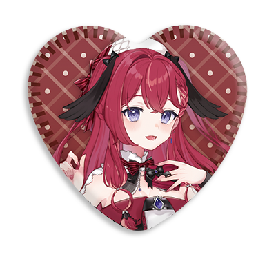 バレンタイン 2024 缶バッジ マリア・マリオネット ハナ・マキア バレンタイン 2024 缶バッジ マリア・マリオネット ハナ・マキア