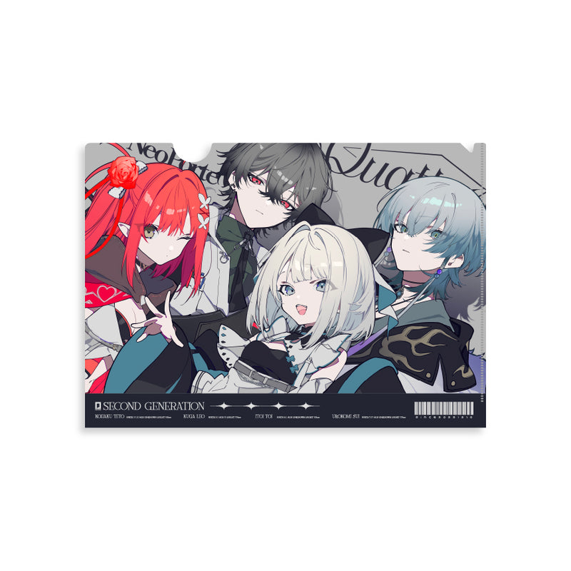 【二期生】二期生デビュー記念　クリアファイル